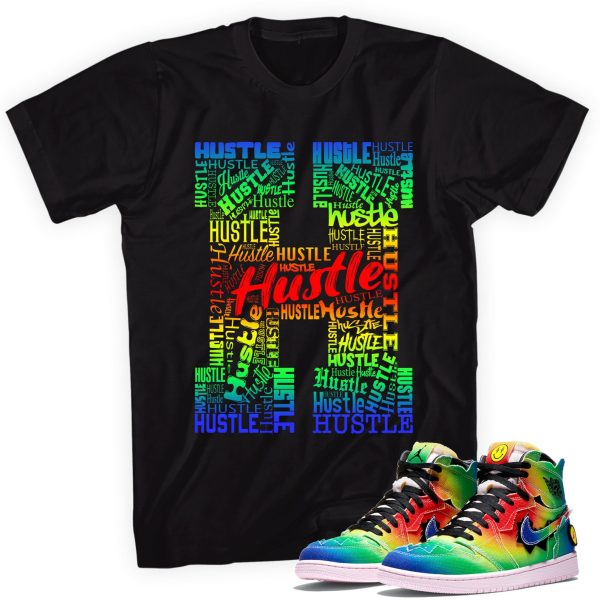 H Is For Hustle Sneaker Shirt Made To Match Jordan 1 Retro Jezsport.com