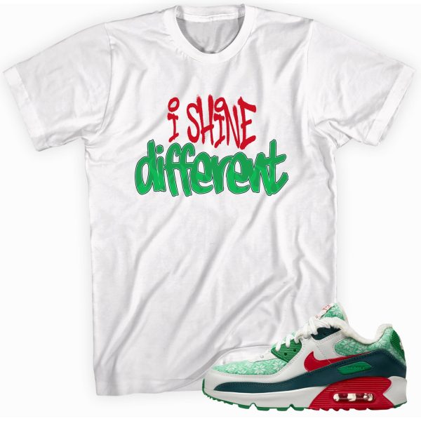 Shine Different Sneaker Shirt Made To Match Xmas 90s Jezsport.com