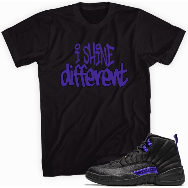 Shine Different Sneaker Shirt Made To Match Jordan 12 Retro Jezsport.com