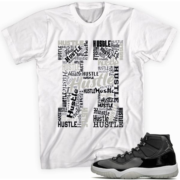 H Is For Hustle Sneaker Shirt Made To Match Jordan 11 Retro Jezsport.com