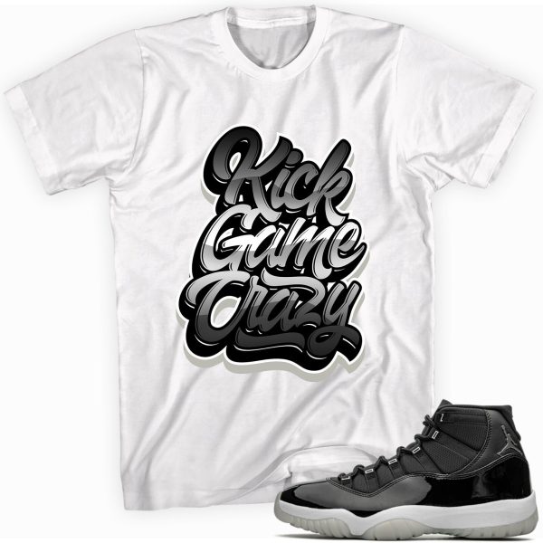 Kick Game Crazy Sneaker Shirt Made To Match Jordan 11 Retro Jezsport.com