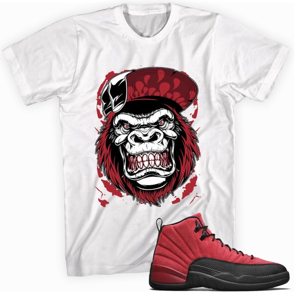 Gorilla Beast Sneaker Shirt Made To Match Jordan 12 Retro Jezsport.com