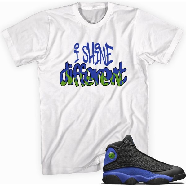 Shine Different Sneaker Shirt Made To Match Jordan 13 Retro Jezsport.com