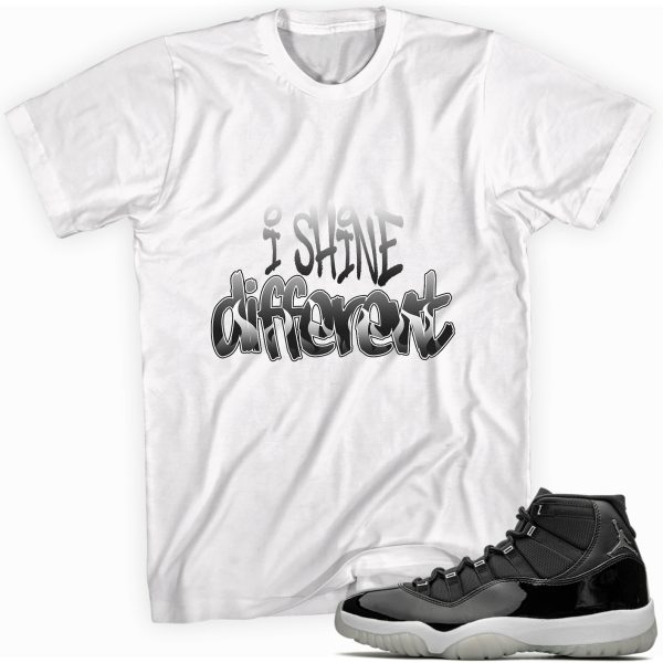 Shine Different Sneaker Shirt Made To Match Jordan 11 Retro Jezsport.com