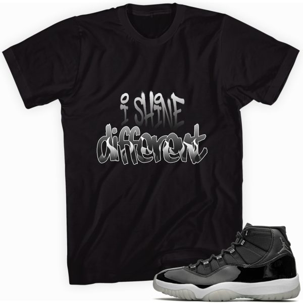 Shine Different Sneaker Shirt Made To Match Jordan 11 Retro Jezsport.com