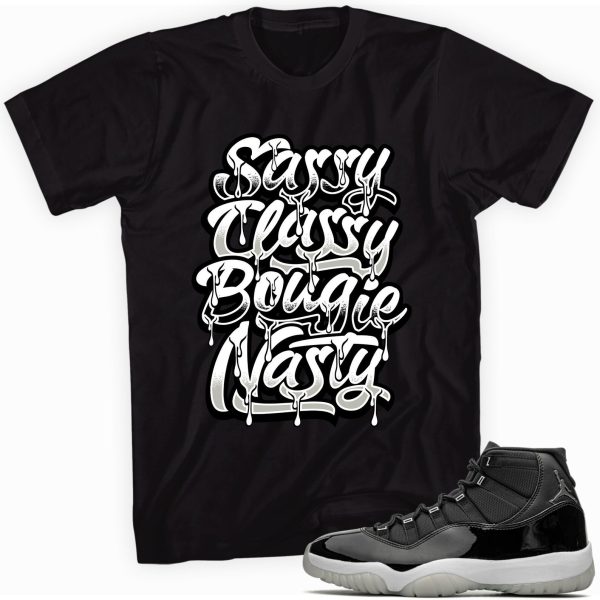 Sassy Classy Sneaker Shirt Made To Match Jordan 11 Retro Jezsport.com