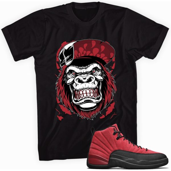 Gorilla Beast Sneaker Shirt Made To Match Jordan 12 Retro Jezsport.com