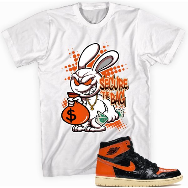 Secure the Bag Sneaker Sneaker Shirt Made To Match Jordan 1 Retro Dark Mocha Jezsport.com