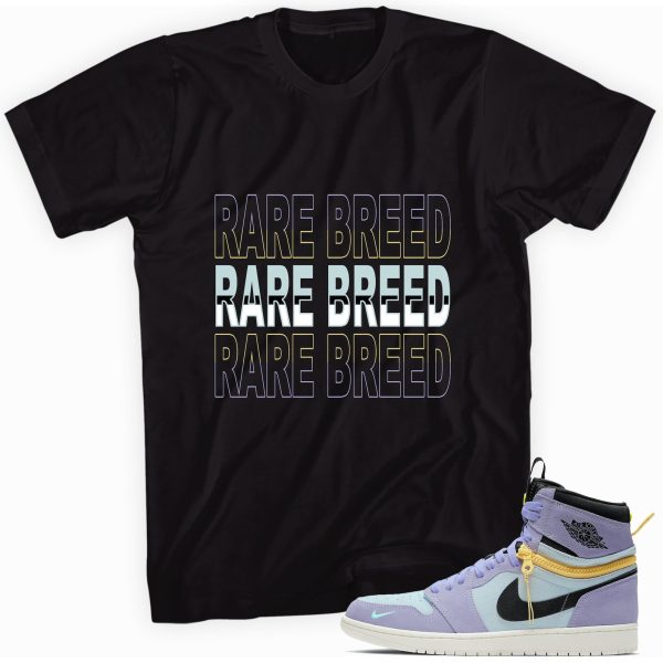 Rare Breed Sneaker Shirt Made To Match Jordan 1 Purple Jezsport.com