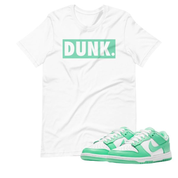 Dunk Low Green Glow Shoe Release Bogo Box T-shirt Jezsport.com