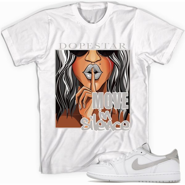 Move In Silence Sneaker Shirt Made To Match Jordan 1s Jezsport.com