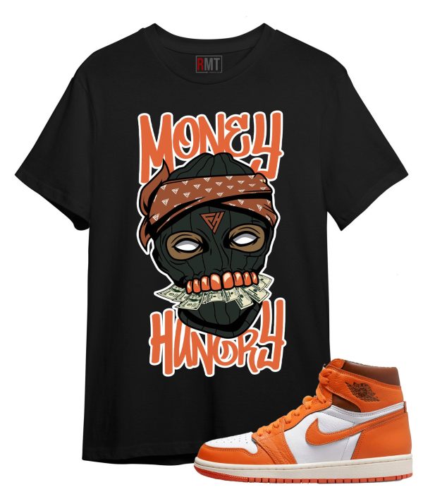 Shirt for Jordan 1 High OG Starfish Money Hungry Tee Matching 1s starfish Jezsport.com