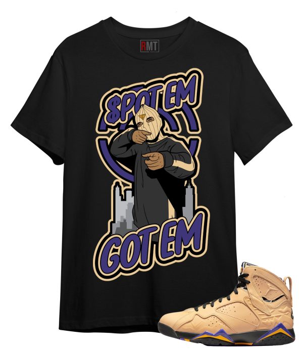 Shirt for Jordan 7 SE Afrobeats Spot Em Got Em Tee To Match Retro 7 SE Afrobeats Jezsport.com