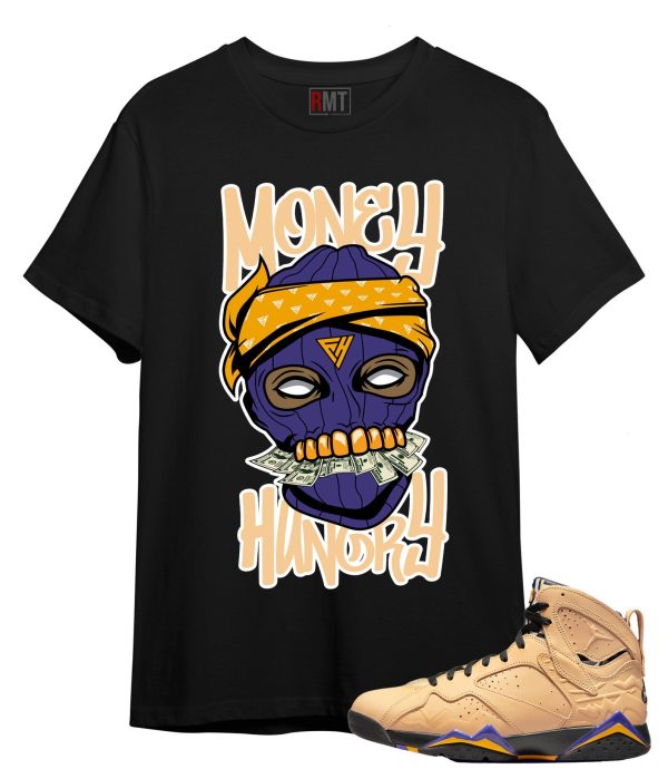 Shirt for Jordan 7 SE Afrobeats Money Hungry Tee To Match Retro 7 SE Afrobeats Jezsport.com