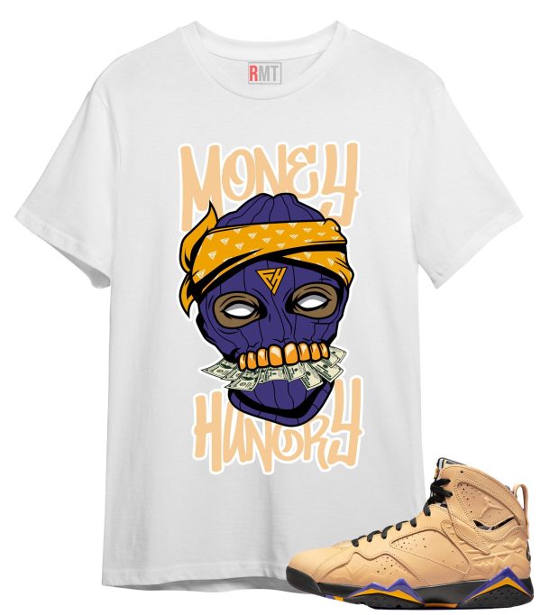 Shirt for Jordan 7 SE Afrobeats Money Hungry Tee To Match Retro 7 SE Afrobeats Jezsport.com