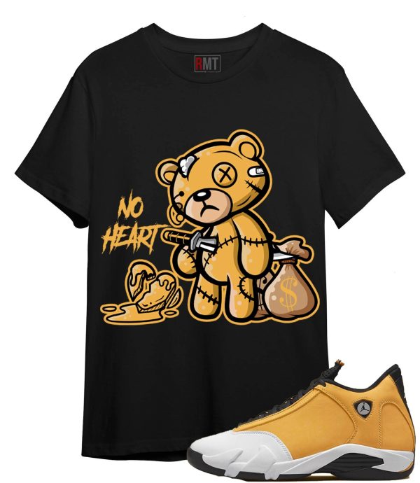 Shirt For Jordan 14 Ginger No Heart Tee Matching Ginger 14s Jezsport.com