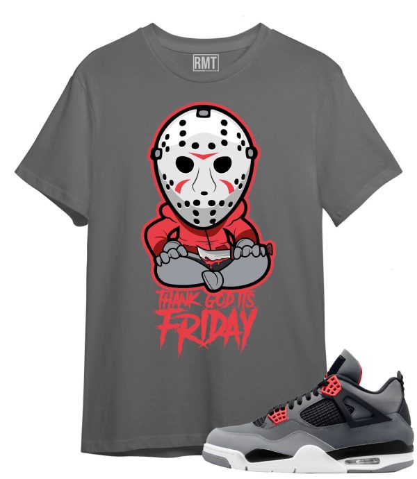 Jordan 4s Infrared Tee | Friday Tee Matching 4s Infrared Retro Jezsport.com