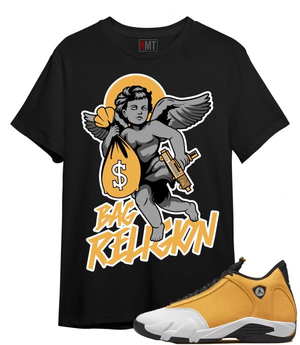 Shirt For Jordan 14 Ginger Bag Religion Tee Matching Ginger 14s Jezsport.com