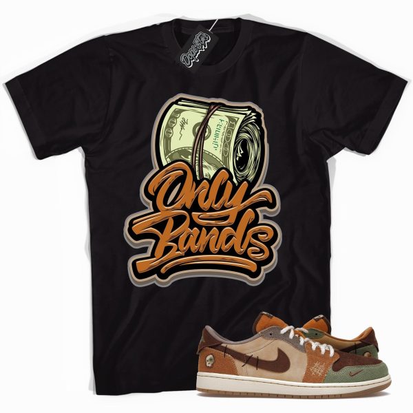 Only Bands Sneaker Shirt Made to Match Jordan 1s Low OG Voodoo Jezsport.com