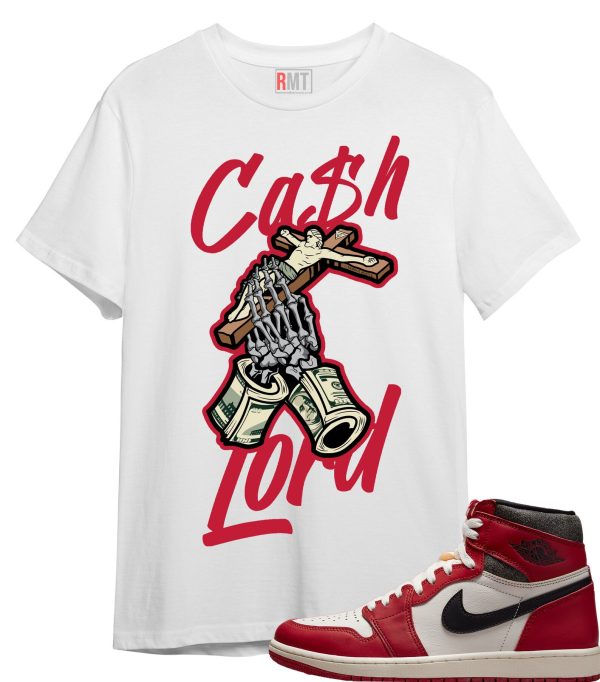 Jordan 1 Lost and Found Shirts Cash Lord Tee to match Chicago 1s Lost and Found Jezsport.com