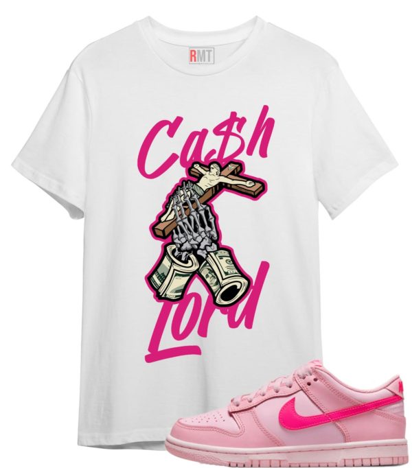 Dunk Low Triple Pink Shirts Cash Lord Tee Matching Low Triple Pink Jezsport.com