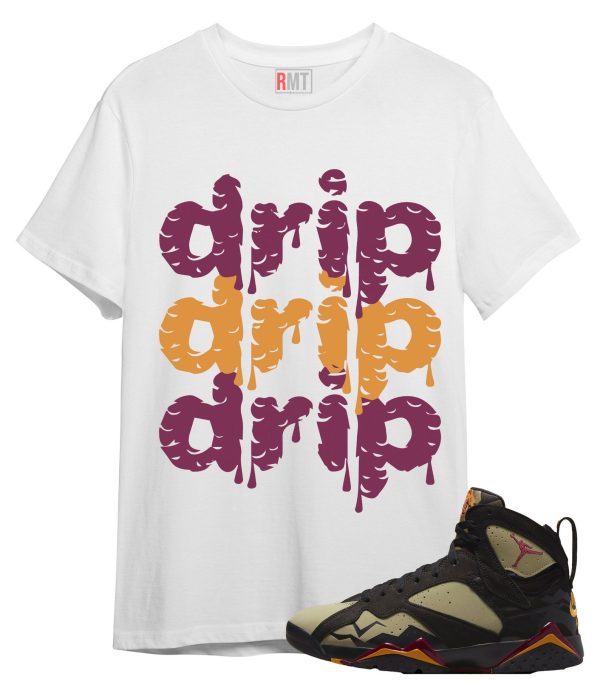 Jordan 7 Black Olive Shirts Drip Tees Matching Retro Black Olive Jezsport.com