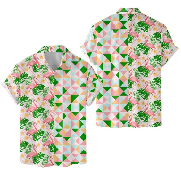 Flamingo Hawaiian Shirt, Summer For Men and Women Jezsport.com