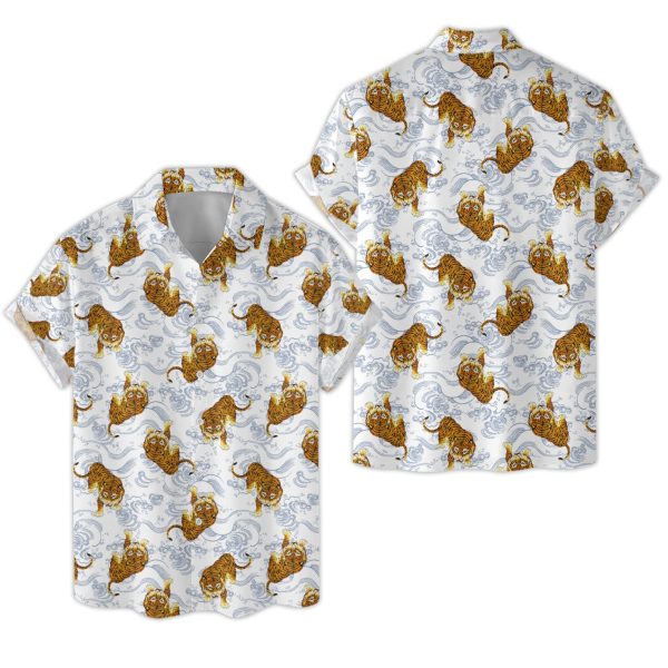 Tiger Hawaiian Shirt, Summer For Men and Women Jezsport.com