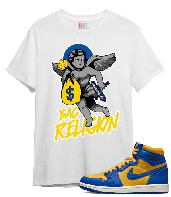 Jordan 1 Laney Shirts - Bag Religion Shirt for Jordan 1 High OG Laney Jezsport.com