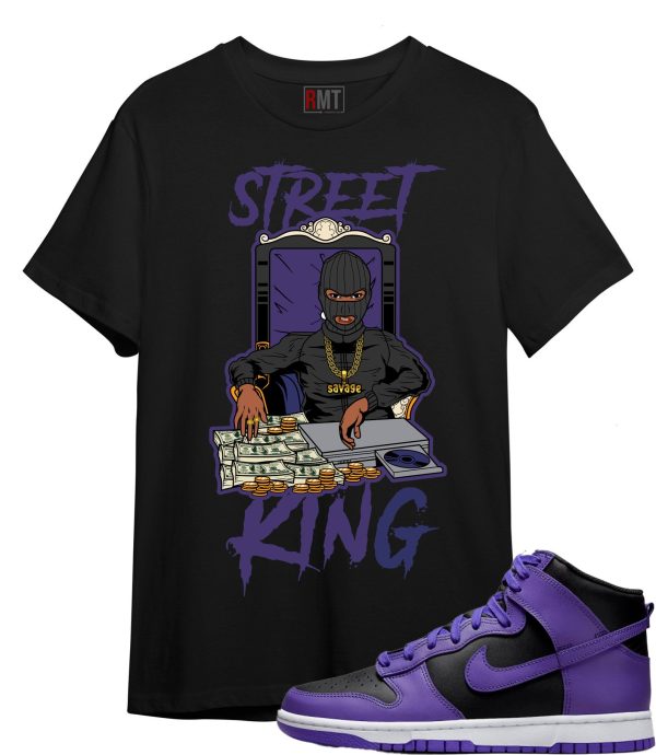 Psychic Purple Dunks Shirts - Street King Shirt Matching Dunk Psychic Purple Jezsport.com