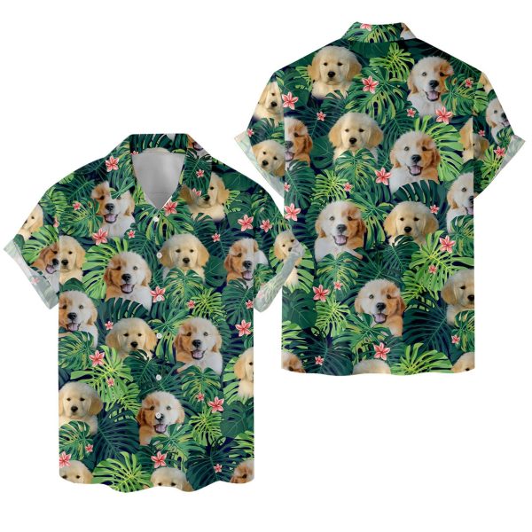 Tropical Dog Hawaiian Shirt, Summer For Men and Women Jezsport.com