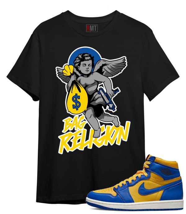 Jordan 1 Laney Shirts - Bag Religion Shirt for Jordan 1 High OG Laney Jezsport.com