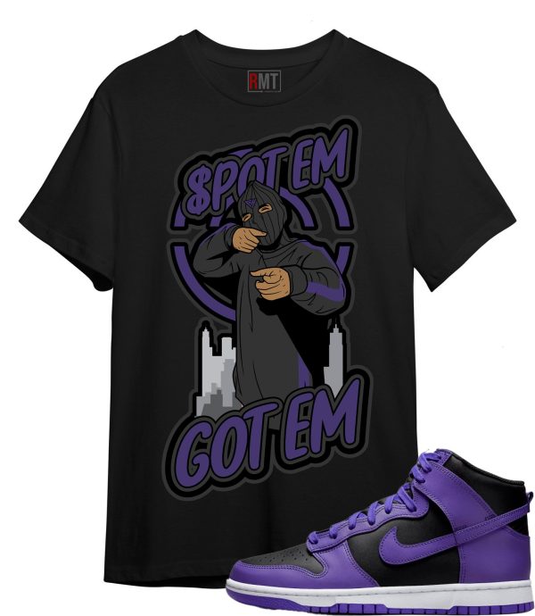 Psychic Purple Dunks Shirts - Spot Em Got Em Shirt Matching Dunk Psychic Purple Jezsport.com