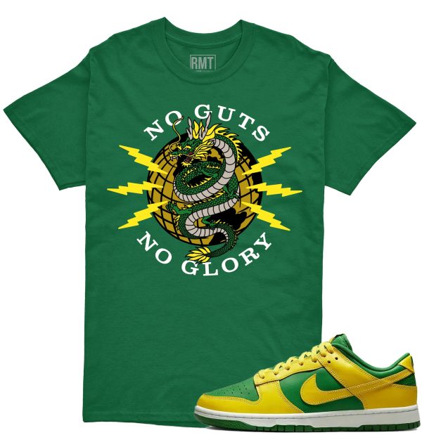 Dunk Low Reverse Brazil Unisex T-shirt, No Guts Shirt Matching Dunk Low Reverse Brazil Jezsport.com