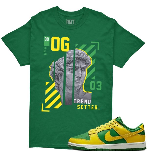 Dunk Low Reverse Brazil Unisex T-shirt, Trend Setter Shirt Matching Dunk Low Reverse Brazil Jezsport.com