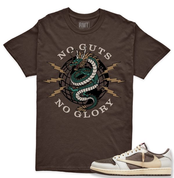 Travis Low Reverse Mocha 1s Matching Shirt "No Guts" Jezsport.com