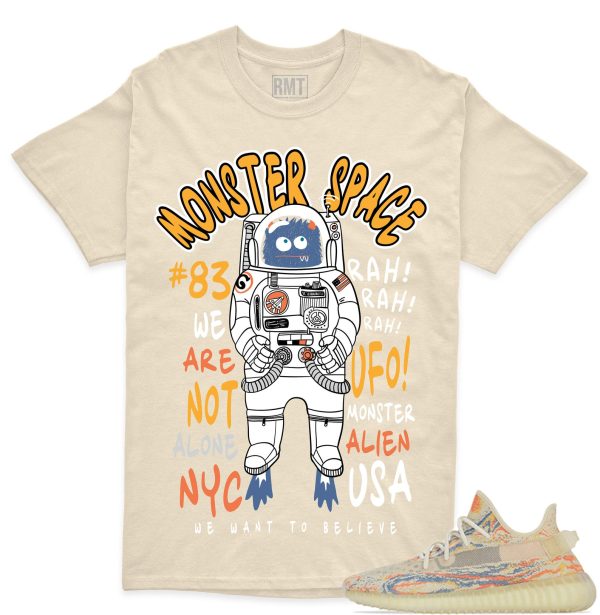 Yeezy 350 V2 MX Oat Matching Shirts "Monster Space" Jezsport.com