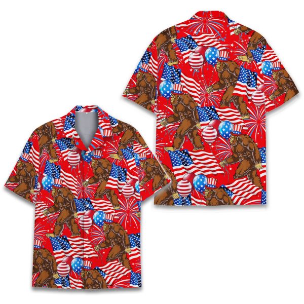 Bigfoot Hawaiian Shirt, Summer Shirt For Men and Women Jezsport.com