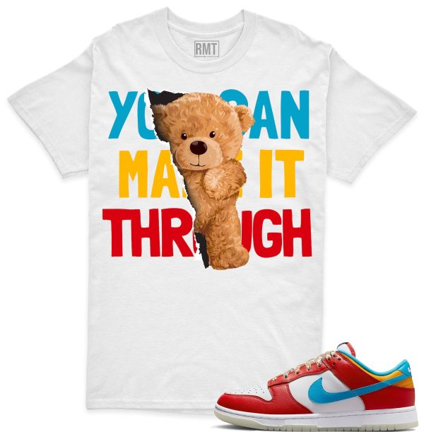 Fruity Pebbles Dunk Matching Shirts, Teddy Bear Matching Dunk Low QS LeBron James Fruity Pebbles Jezsport.com