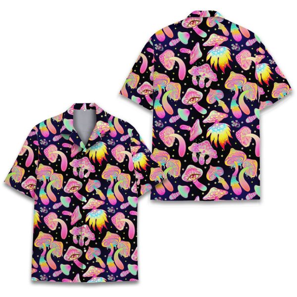 Mushroom Hawaiian Shirt, Summer For Men and Women Jezsport.com