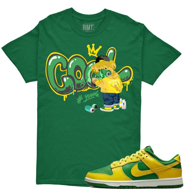 Dunk Low Reverse Brazil Unisex T-shirt, Cool Bear Shirt Matching Dunk Low Reverse Brazil Jezsport.com