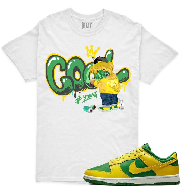 Dunk Low Reverse Brazil Unisex T-shirt, Cool Bear Shirt Matching Dunk Low Reverse Brazil Jezsport.com