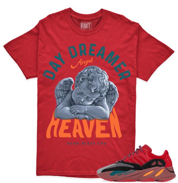 Yeezy 700 Hi-Res Red shirts, Day Dreamer Shirt Matching 700 Hi Res Red Jezsport.com