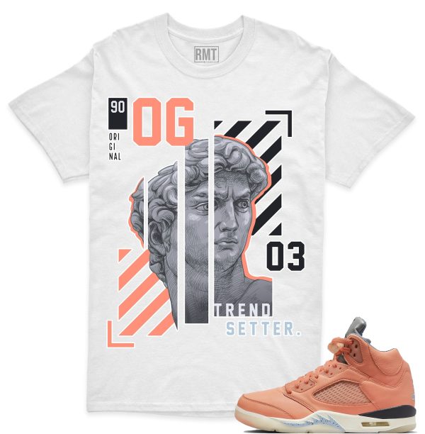 DJ Khaled 5s Matching Shirts, Trend Setter Shirt Matching Jordan 5 Crimson Bliss Jezsport.com