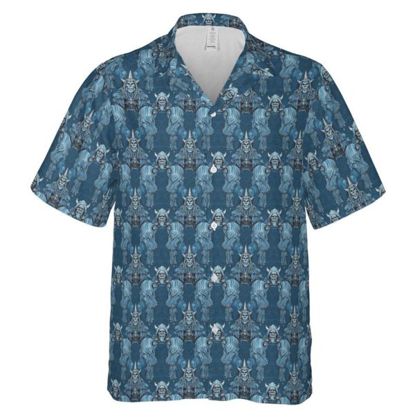 Teal Blue Orc Lords RPG Dnd Game Hawaiian Shirt, Summer Shirt For Men and Women Jezsport.com