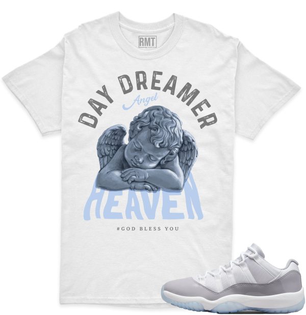 Jordan 11 Low Cement Grey Unisex T-Shirt, Day Dreamer Shirt Matching Cement Grey 11s Jezsport.com