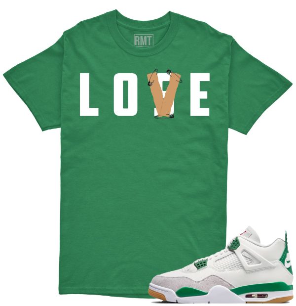 Jordan 4 SB Pine Green Shirts, Love Lose Shirt to Match 4 SB Pine Green Jezsport.com