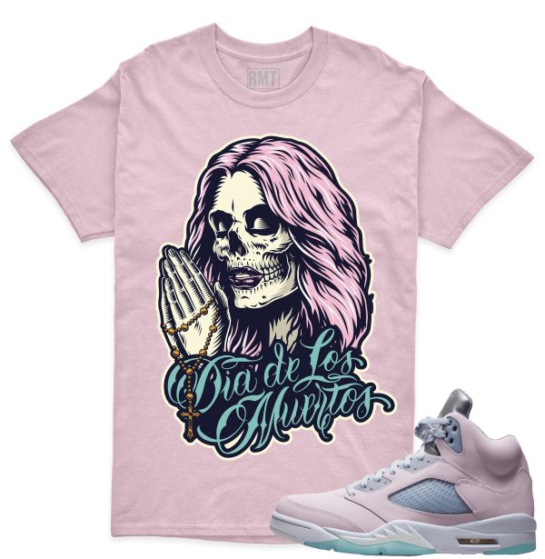 Easter 5s Matching Shirt, Day of the Dead Shirt Matching Jordan 5 Easter Jezsport.com