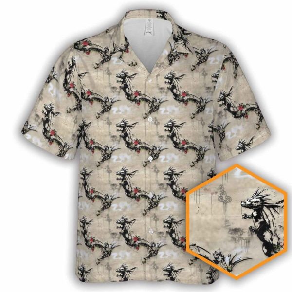 Street Dragon RPG Dnd Game Hawaiian Shirt, Summer Shirt For Men and Women Jezsport.com