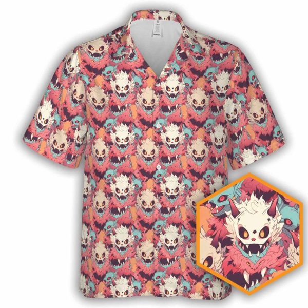 Skull Demon RPG Dnd Game Hawaiian Shirt, Summer Shirt For Men and Women Jezsport.com